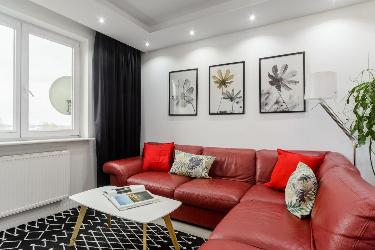 Family Apartment With A Terrace On Aleje Jerozolimskie Warschau Buitenkant foto